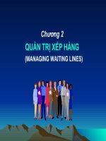 bài giảng quản trị xếp hàng