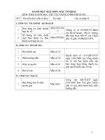 Danh mục mẫu đơn, mẫu tờ khai kèm theo danh mục thủ tục hành chính bổ sung