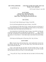 18/2006/QĐ-TTg: Chuyển Công ty Dệt kim Đông Xuân  thuộc Tổng công ty Dệt - May Việt Nam thành Công ty trách nhiệm hữu hạn một thành viên