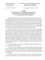 Chỉ thị Về việc thực hiện trao đổi thông tin qua mạng tin học,giảm văn bản, giây tờ hành chính trong hoạt động của các cơ quan hành chính trong huyện