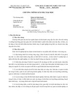 Chương trình giáo dục ngành quản trị thông tin