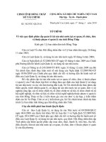 quy định phân cấp quản lý tài sản nhà nước tại cơ quan, tổ chức, đơn vị thuộc phạm vi quản lý của tỉnh Đồng Tháp