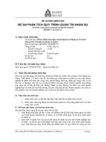 DCMH - De an phan tich quy trinh Quan tri Nhan su