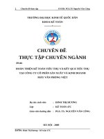 Hoàn thiện kế toán tiêu thụ và kết quả tiêu thụ tại Công ty cổ phần Sản xuất và Kinh doanh Máy văn phòng Việt 