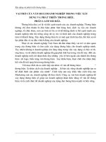 Vai trò của Văn hoá doanh nghiệp trong việc xây dựng & phát triển thương hiệu