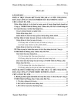 Hoàn thiện kế toán thu mua và tiêu thụ hàng hoá ở Công ty TNHH Thiết bị Phòng cháy chữa cháy Hà Nội