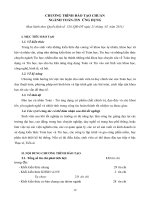 Chương trình đào tạo chuẩn ngành toán tin ứng dụng