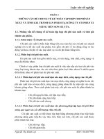 Kế toán tập hợp chi phí sản xuất và tính giá thành sản phẩm tại Công ty cổ phần xi măng Tiên Sơn Hà Tây