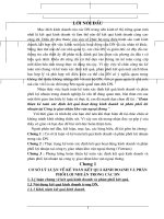 Hoàn thiện kế toán xác định kết quả hoạt động kinh doanh và phân phối lợi nhuận tại Công ty Giao nhận kho vận ngoại thương