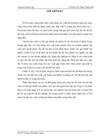 công tác Kế toán chi phí sản xuất và tính giá thành sản phẩm tại Công ty cổ phần Đầu tư & Xây dựng 579 