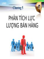 Phân tích lực lượng bán hàng
