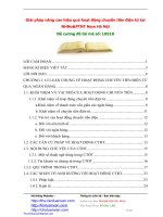 Giải pháp nâng cao hiệu quả hoạt động chuyển tiền điện tử tại NHNo&PTNT Nam Hà Nội