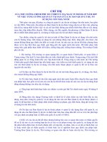 Chỉ thị về việc tăng cường quản lí tài sản của ban quản lí dự án sử dụng vốn nhà nước