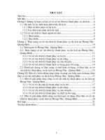 Thực trạng cơ sở vật chất kỹ thuật phục vụ du lịch tại Phong Nha-Quảng Bình