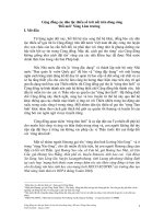 Cộng đồng các dân tộc thiểu số trôi nổi trên dòng sông "Đổi mới" nông lâm trường