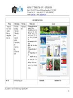 Các gói thiết kế web doanh nghiệp