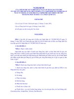 Quy định chi tiết thi hành 1 số điều của pháp lệnh giá