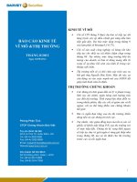 Báo cáo kinh tế vĩ mô và thị trường