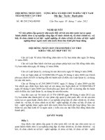 Về việc phân cấp quản lý nhà nước đối với tài sản nhà nước tại cơ quan