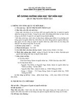 Đề cương quản trị nguồn nhân lực