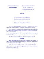 QUYẾT ĐỊNH   Ban hành đơn giá lập và điều chỉnh quy hoạch, kế hoạch sử dụng đất của cả nước và của vùng