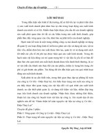 Hoàn thiện kế toán nguyên vật liệu tại Công ty Cơ khí - Điện Thuỷ Lợi