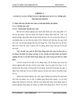 Kế toán tập hợp chi phí sản xuất và tính giá thành sản phẩm ở Công ty Công Nghệ Thanh Hải