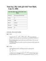 Toán học sinh giỏi 12-3