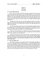 Kế toán tập hợp chi phí sản xuất và tính giá thành sản phẩm tại Công ty thức ăn chăn nuôi Trung ương