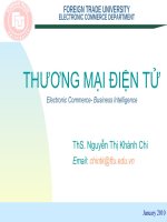 Bài giảng Mô hình thương mại điện tử