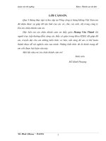 Giải pháp Marketing nhằm tăng cường thu hút khách du lịch Nhật Bản của Tổng Công ty hàng không Việt Nam (Vietnam Arilines) 