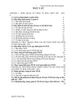 Hoàn thiện công tác tổ chức hạch toán Kế toán TSCĐ tại Công ty Hóa chất mỏ - TKV