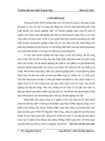 Kế toán chi phí sản xuất và tính giá thành sản phẩm xây lắp tại Công ty cổ phần Giao thông Xây dựng Thống Nhất Lạng Sơn