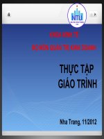 Hướng dẫn thực tập