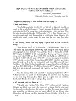 Hiện trạng và định hướng phát triển công nghệ thông tin tỉnh nghệ an