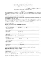 Hợp đồng thuê nhà ở thương mại