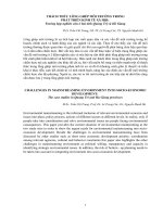 Thách thức lồng ghép môi trường trong phát triển kinh tế xã hội 