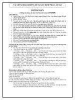 Hướng dẫn những nội dung cần lưu ý khi khai hồ sơ dự thi HCĐH