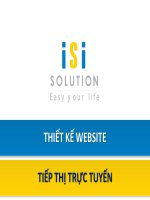 Thiết kế website tiếp thị trực tuyến