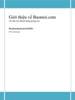 Giới thiệu về baomoi.com