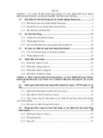 Hoàn thiện kế toán bán hàng và xác định kết quả kinh doanh tại Công ty cổ phần thương mại quốc tế An Hà