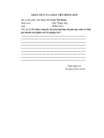 Tổ chức công tác kế toán tập hợp chi phí sản xuất và tính giá thành sản phẩm tại Xí nghiệp 26.3