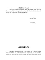 Hoàn thiện công tác kế toán nguyên vật liệu tại xí nghiệp bia Quang Trung