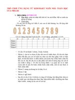 TRÒ CHƠI ỨNG DỤNG TỪ KIDSMART NGÔI NHÀ TOÁN HỌC CỦA MILLIE