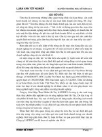 Hoàn thiện công tác hạch toán kế toán tiêu thụ thành phẩm và xác định kết quả tiêu thụ tại Công ty lương thực thực phẩm Hà Tây