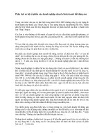 Phân tích sơ bộ cổ phiếu của doanh nghiệp chuyên kinh doanh bất động sản