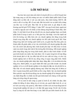 Tổ chức công tác kế toán bán hàng và xác định kết quả kinh doanh tại Công ty cổ phần vật tư nông nghiệp Cao Bằng