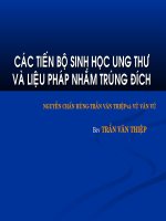 Các tiến bộ sinh học ung thư và liệu pháp nhắm trúng đích