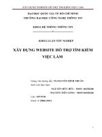 Xây dựng website hỗ trợ tìm kiếm việc làm