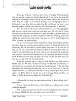 Kế toán chi phí sản xuất và tính giá thành sản phẩm tại Công ty TNHH Nhà nước 1 thành viên cơ khí Hà Nội